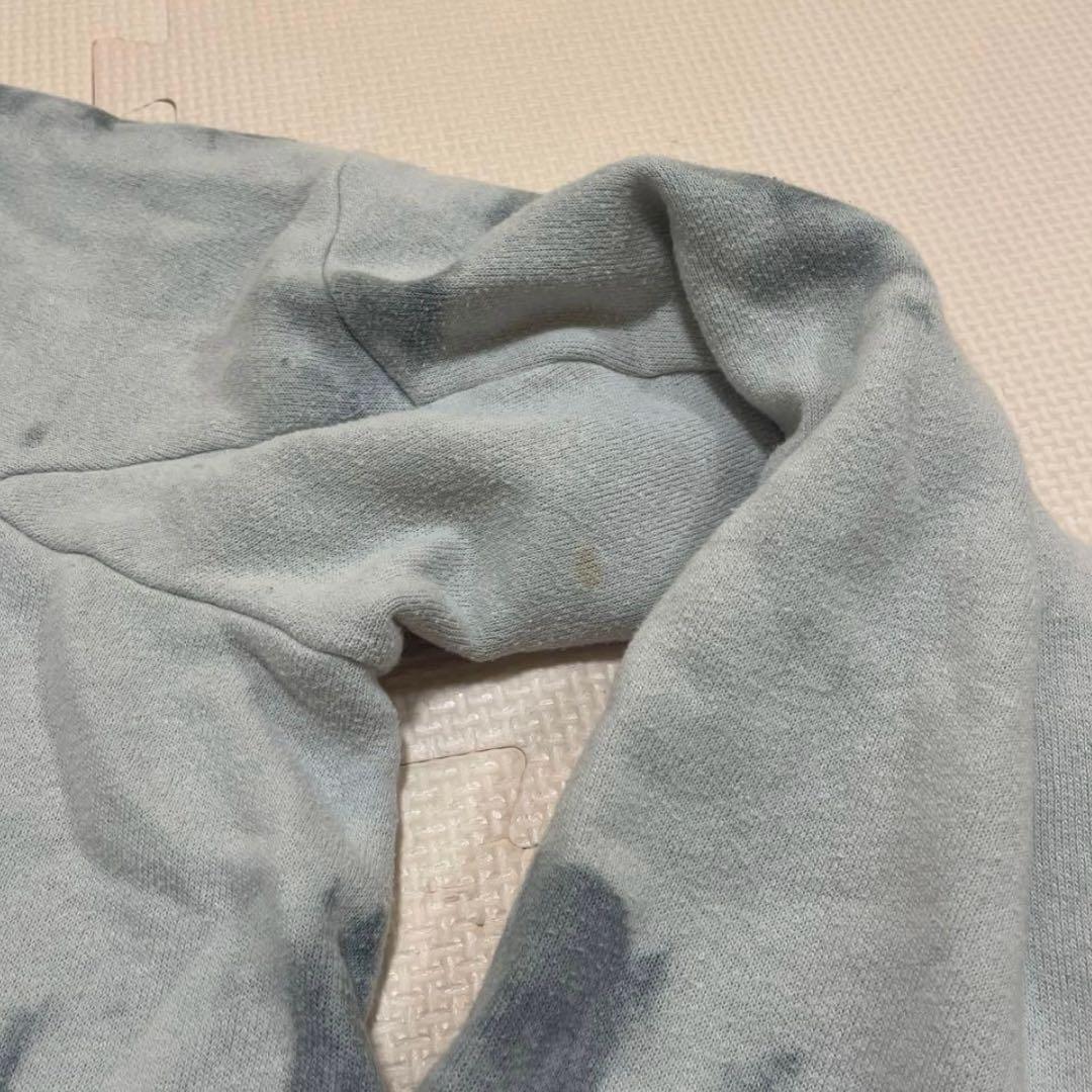 【レア】aloyoga クロップドパーカー　フーディ　マーブル柄