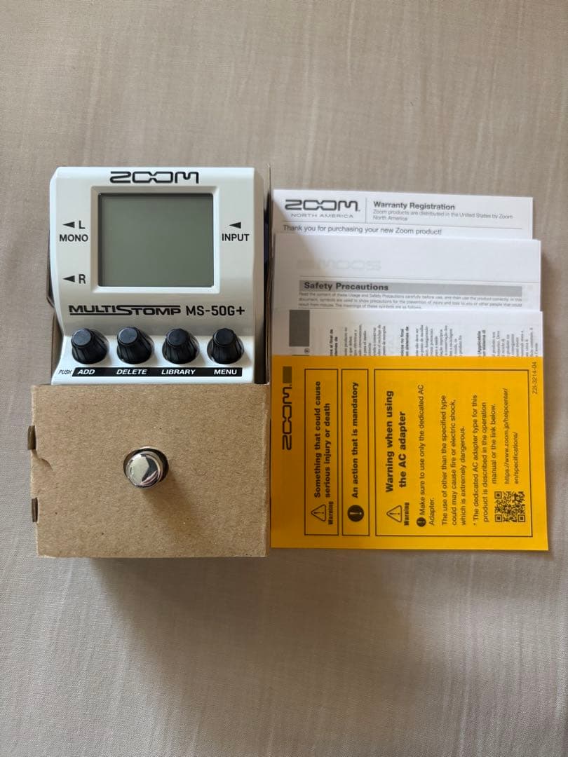 ZOOM MULTISTOMP MS-50G+ マルチエフェクター