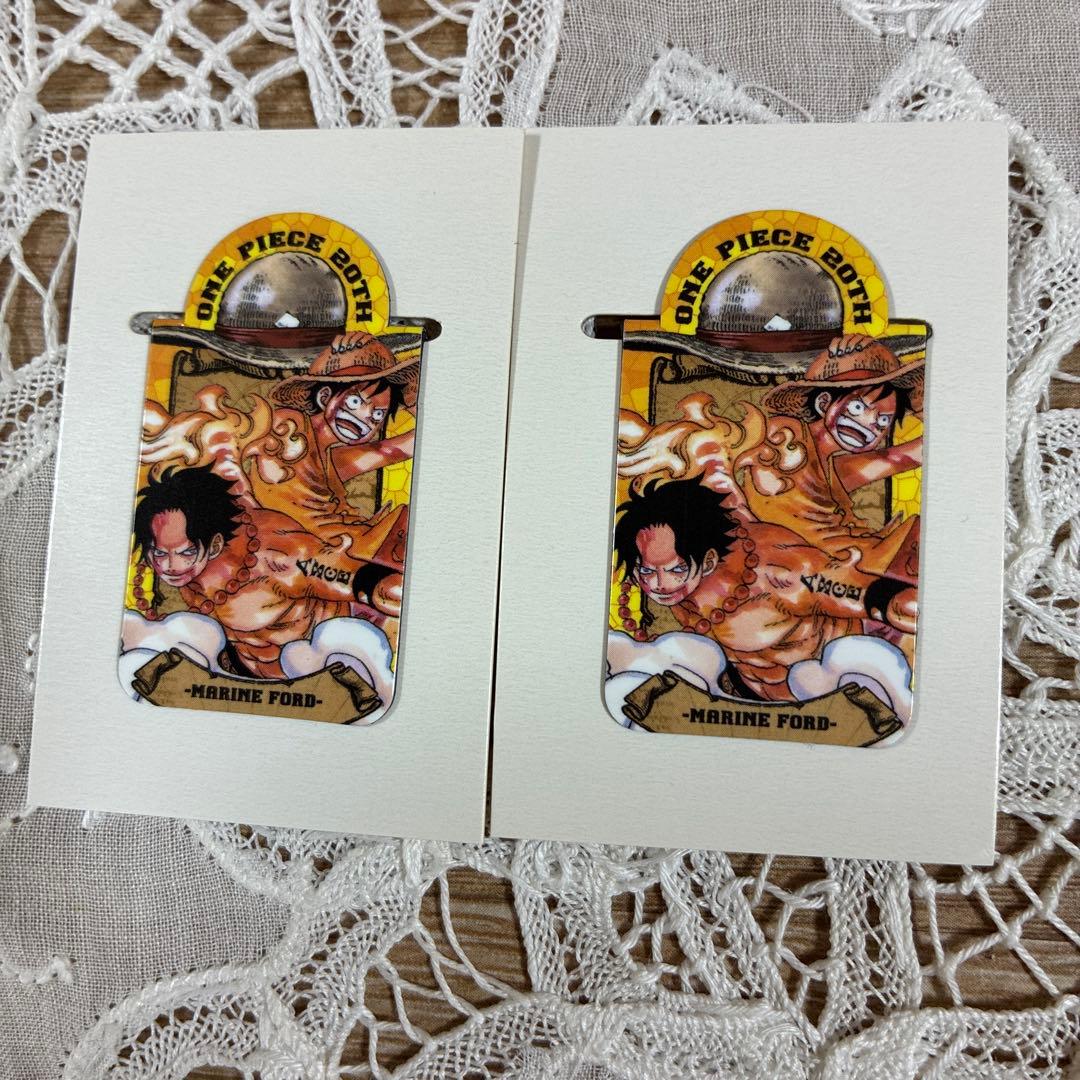 レア！ワンピース　マグネット クリップ20thノベルティ 23枚セット