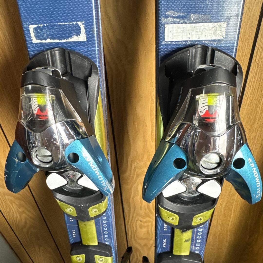 Salomon スキー板 青と黒　170