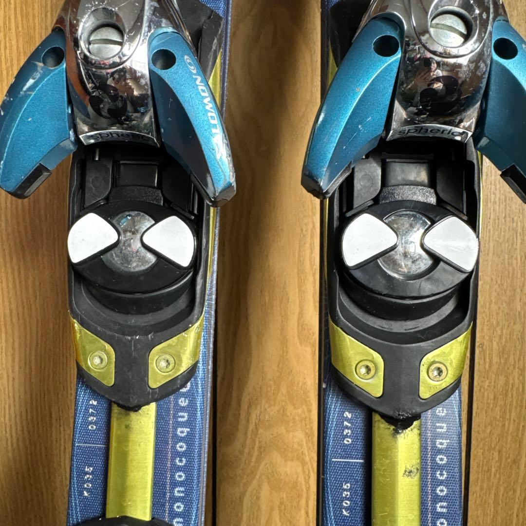 Salomon スキー板 青と黒　170