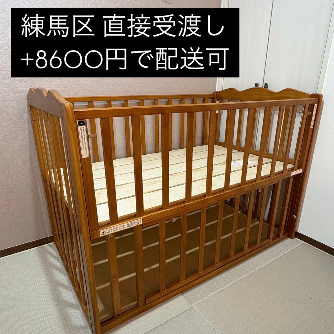 【美品】ベビーベッド 大和屋 レギュラーサイズ