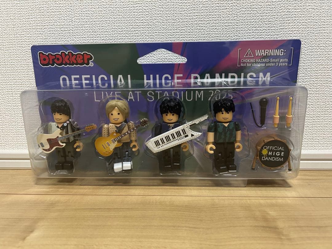 Official 髭男dism ヒゲダン brokker フィギュアセット