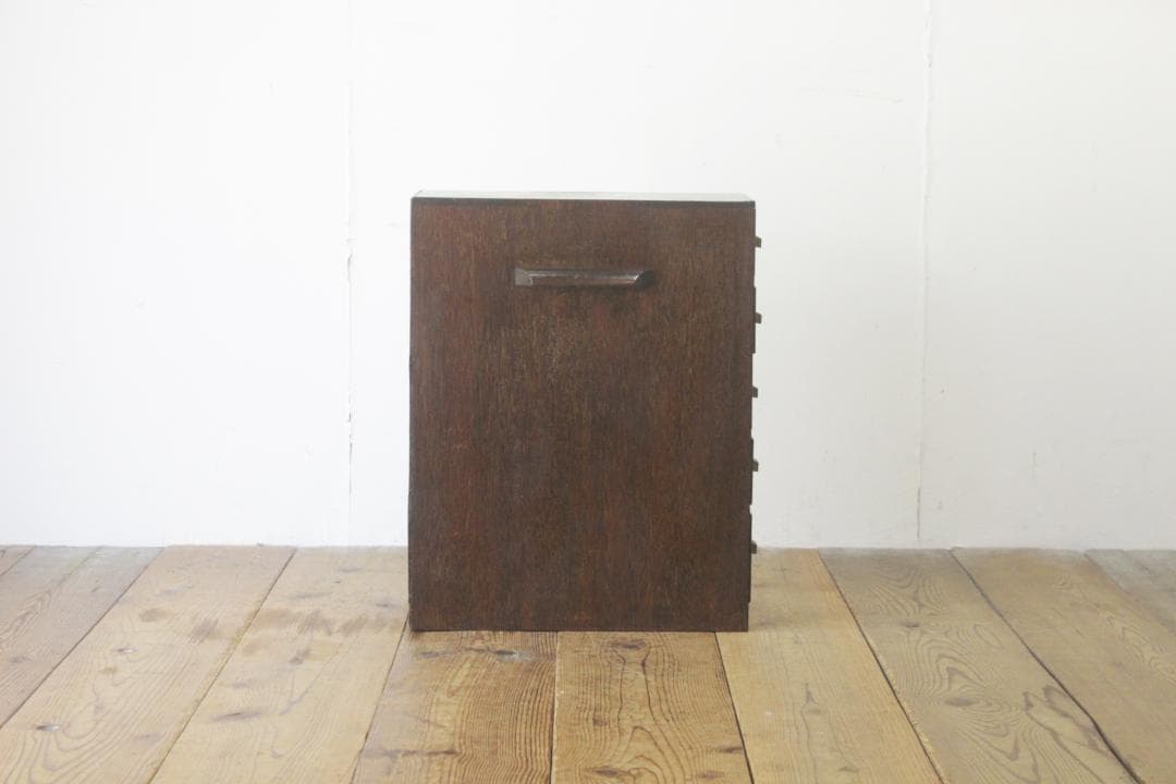 レトロ 引き出し 抽斗 5杯 ドロワー 収納 小物入れ レターケース A4 木製