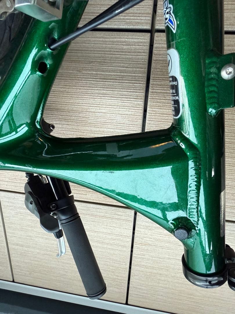 BD-1 折りたたみ自転車 グリーン