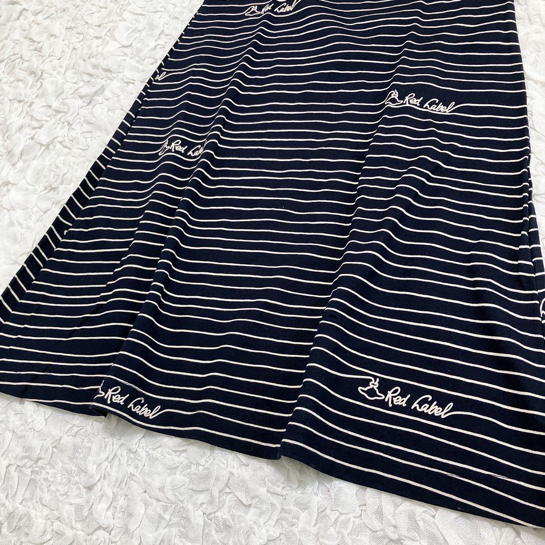 ヴィヴィアンウエストウッド　ボーダーポロシャツワンピース　オーブボタン