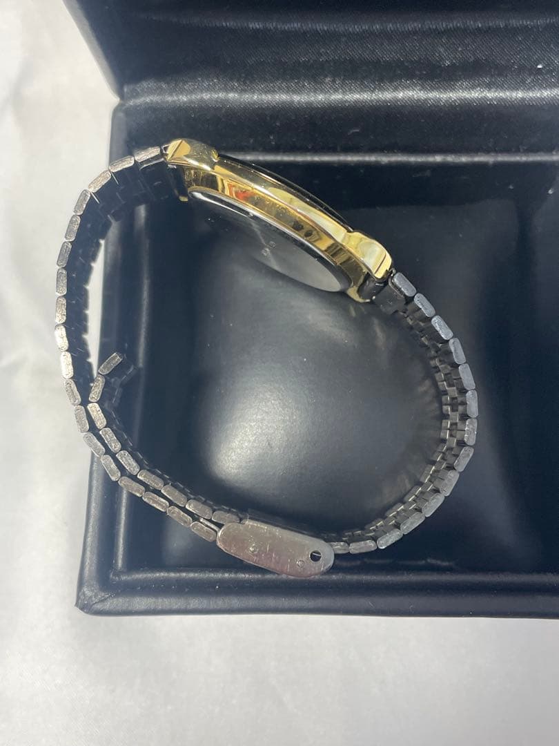 CHANEL クォーツ腕時計 ゴールド/ブラック ノベルティvintage香港製