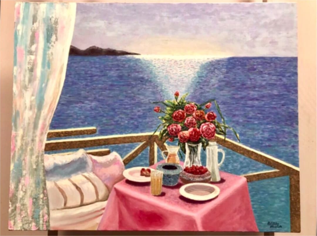 油絵 (91.0 >< 72.7)F30