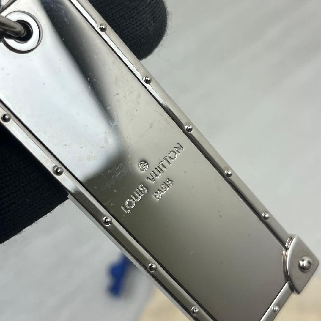 極美品✨ LOUIS VUITTON キーホルダー キーリング パープル