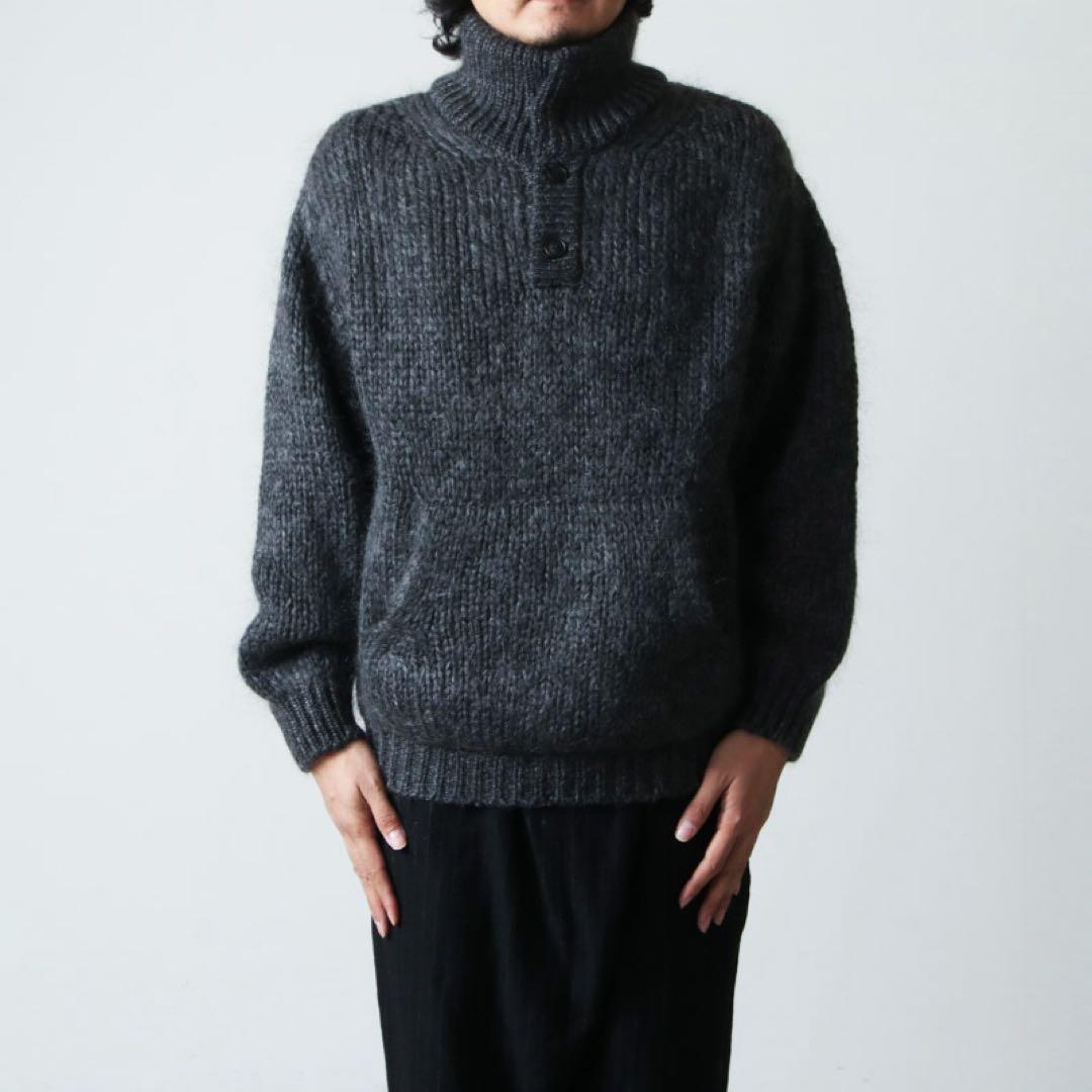 トップス crepuscule mohair lowgage high neck