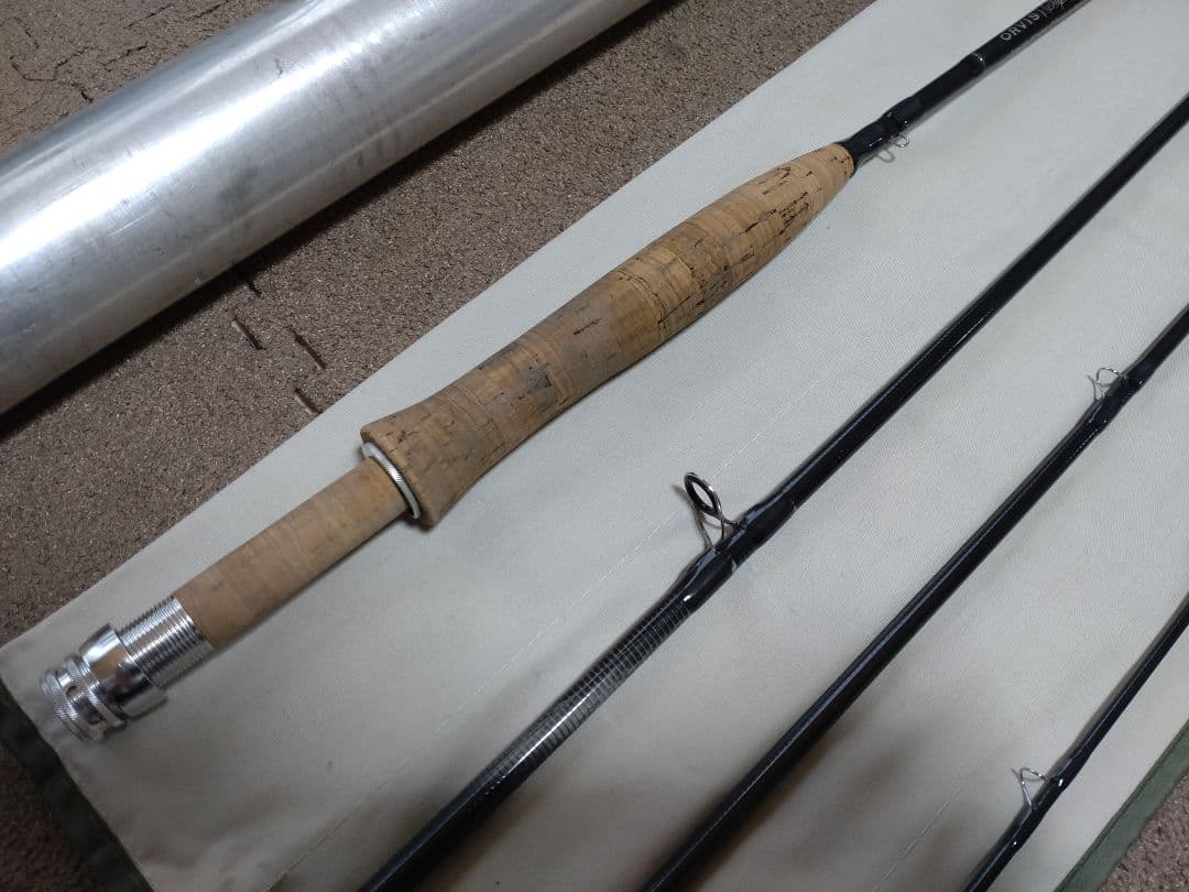 オービススーパーファインカーボン9ft #4