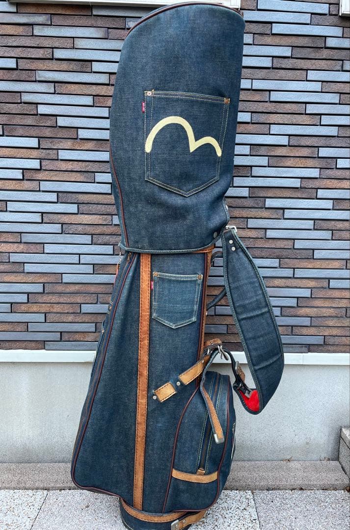 EVISU エヴィス ゴルフ　キャディバッグ　初期モデル