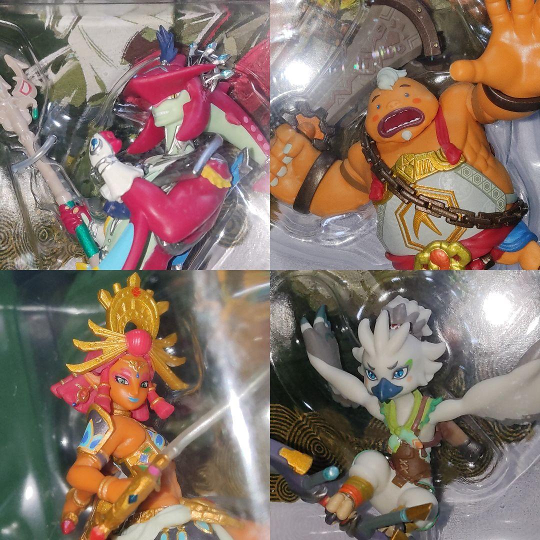 amiibo　ゼルダの伝説 ティアーズ オブ ザ キングダム　四賢者未開封セット