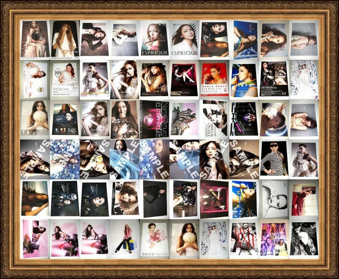 安室奈美恵ポスター６０本セット　　販促非売品ポスター