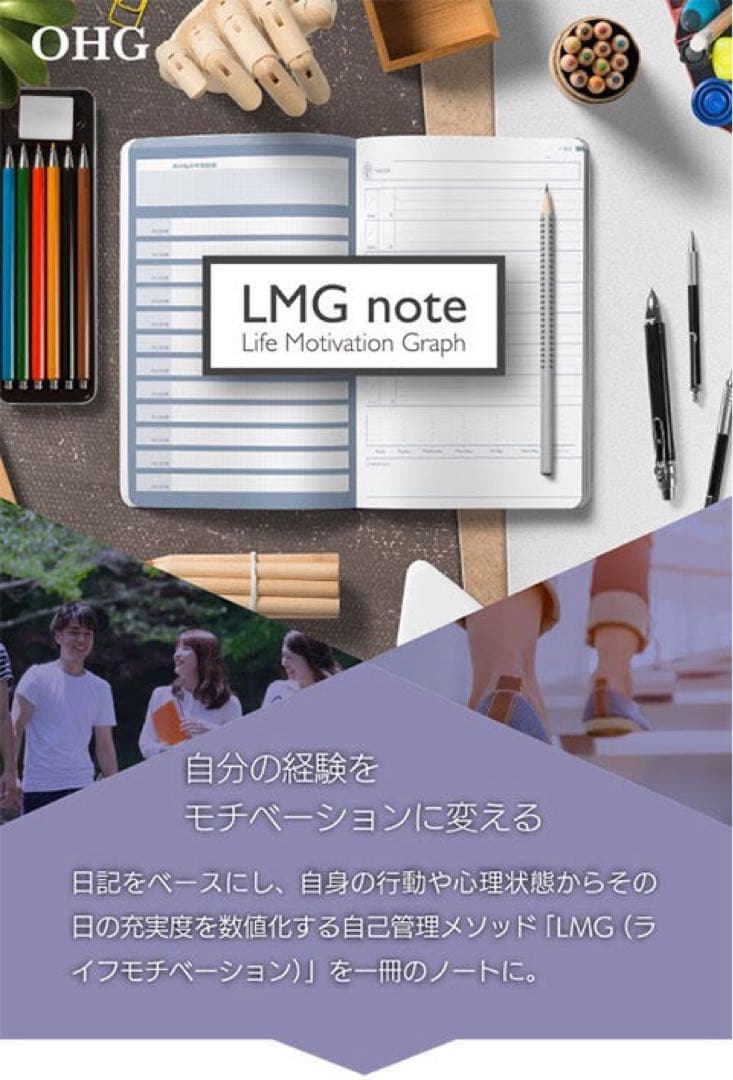 目標達成ノートで自己管理【LMGノート】