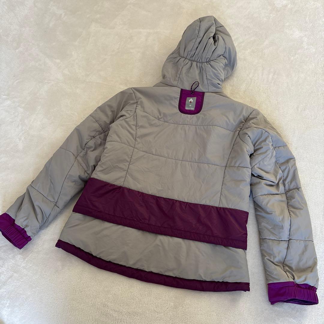 モンベル パウダーライト パーカ 中綿 フード ジャケット スキー アウトドア