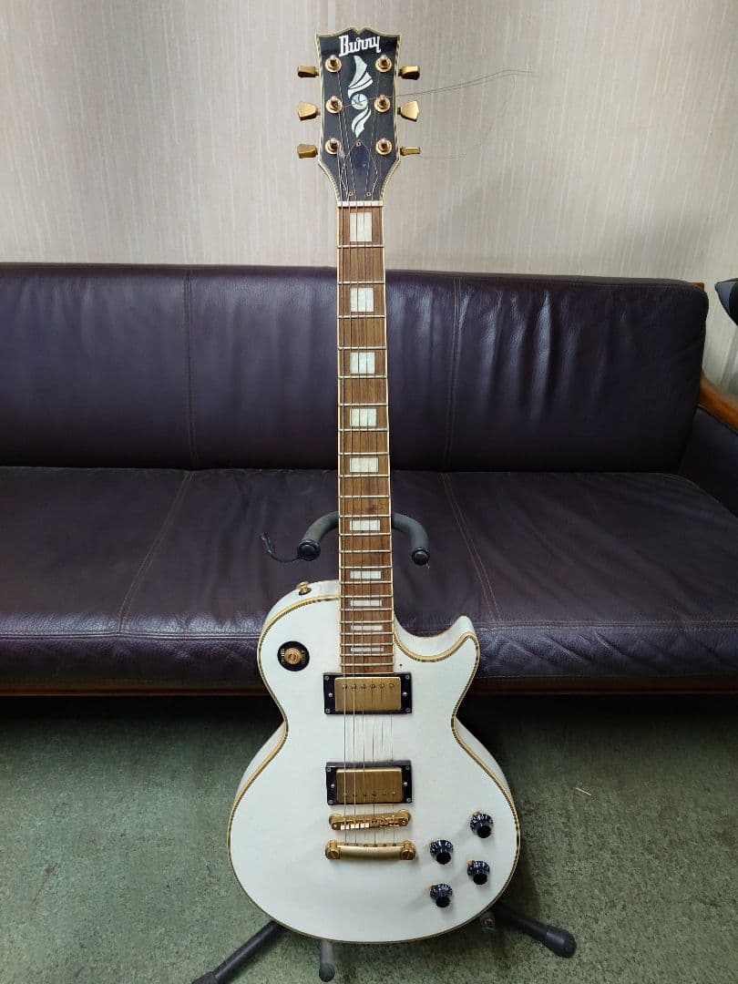 ち*り様 Bbury レスポールスタイル エレキギター ホワイト