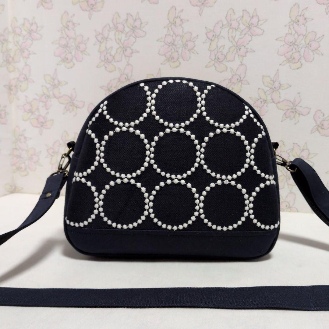 ミナペルホネン　ハンドメイド　バッグ　ショルダー　タンバリン