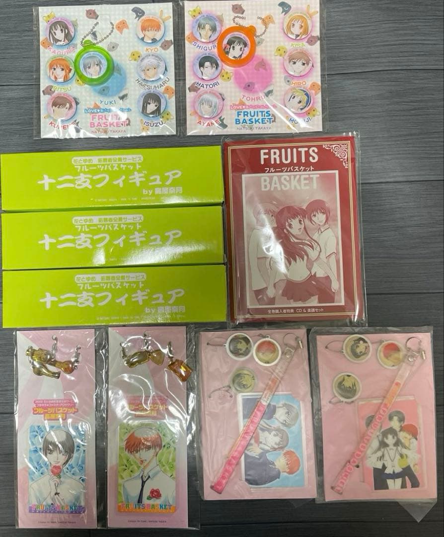 フルーツバスケット キャラクターグッズセット