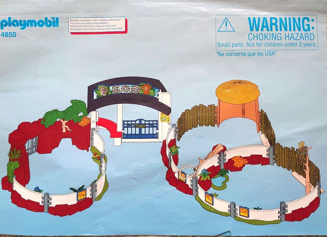 プレイモービル　ZOO　サファリパーク　ペンギン　キリン　猫　色々セット