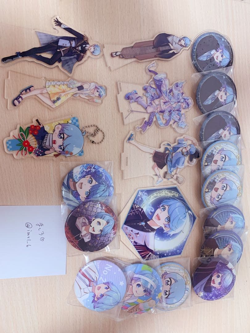 いれいす 缶バッジ アクリルスタンド アクリルキーホルダー ほとけ いむ