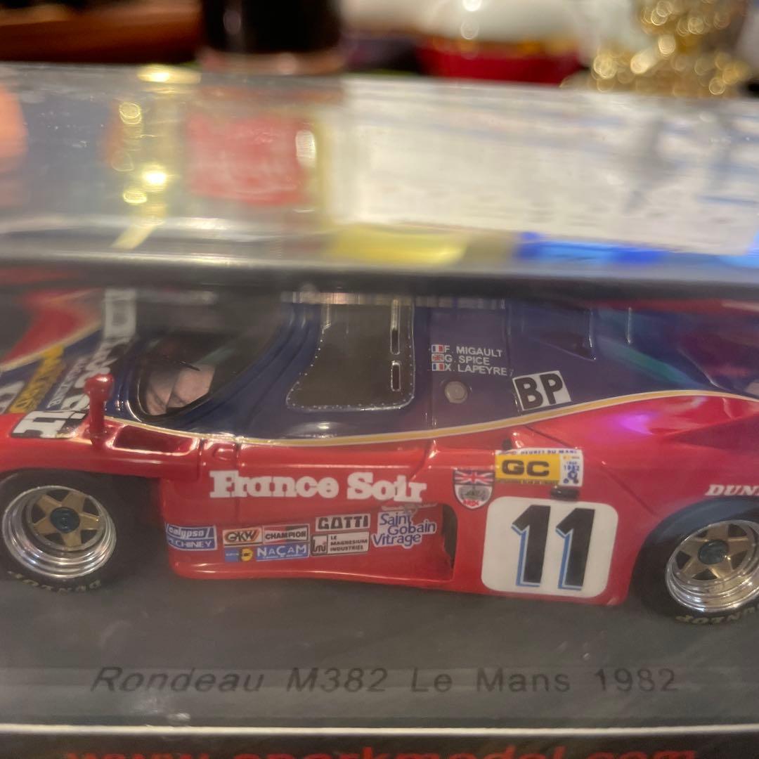 絶版　1/43 スパーク　ロンドー　M382 No.11 ルマン24時 1982