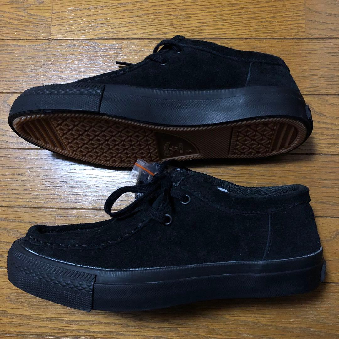 コンバース　モカシン　ブラック