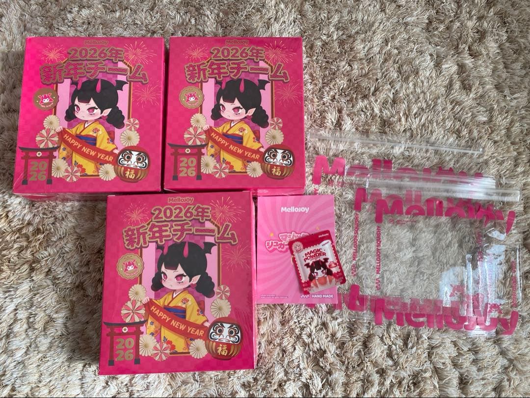 メロジョイ mellojoy スクイーズ 新年チーム