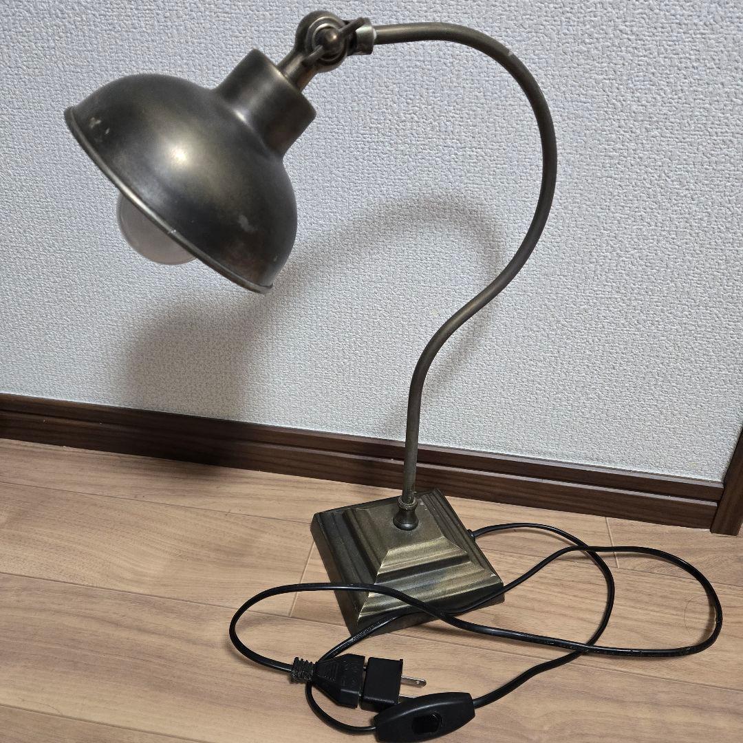 希少　早い者勝ち　フランス　アンティーク　デスクランプ　蚤の市