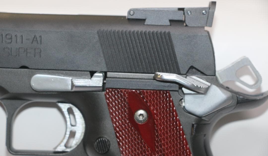 HW樹脂製モデルガン スプリングフィールドハイ・キャパ３８スーパーSPG合法品