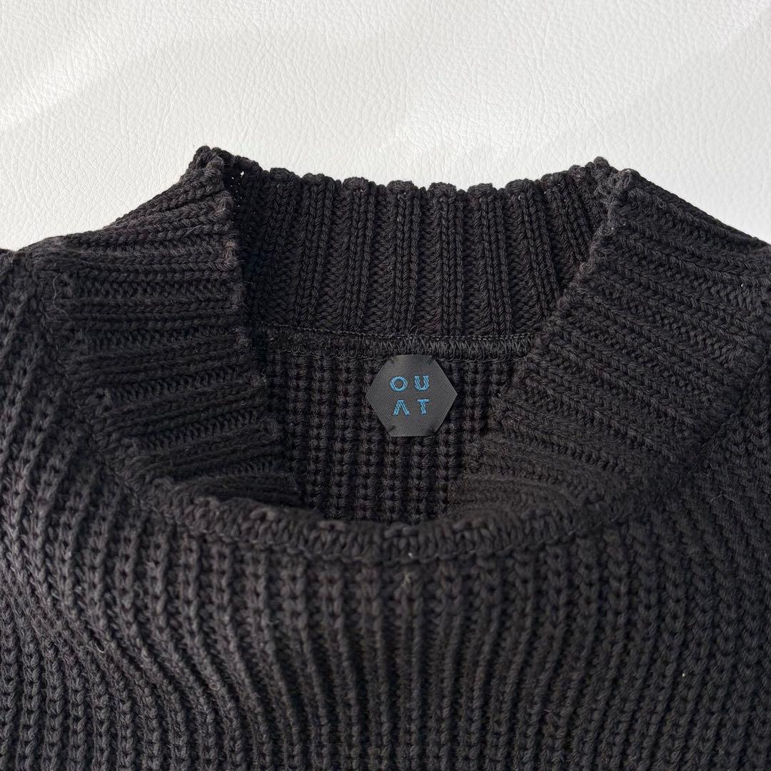 OUAT  VEST ニットベスト クロップド