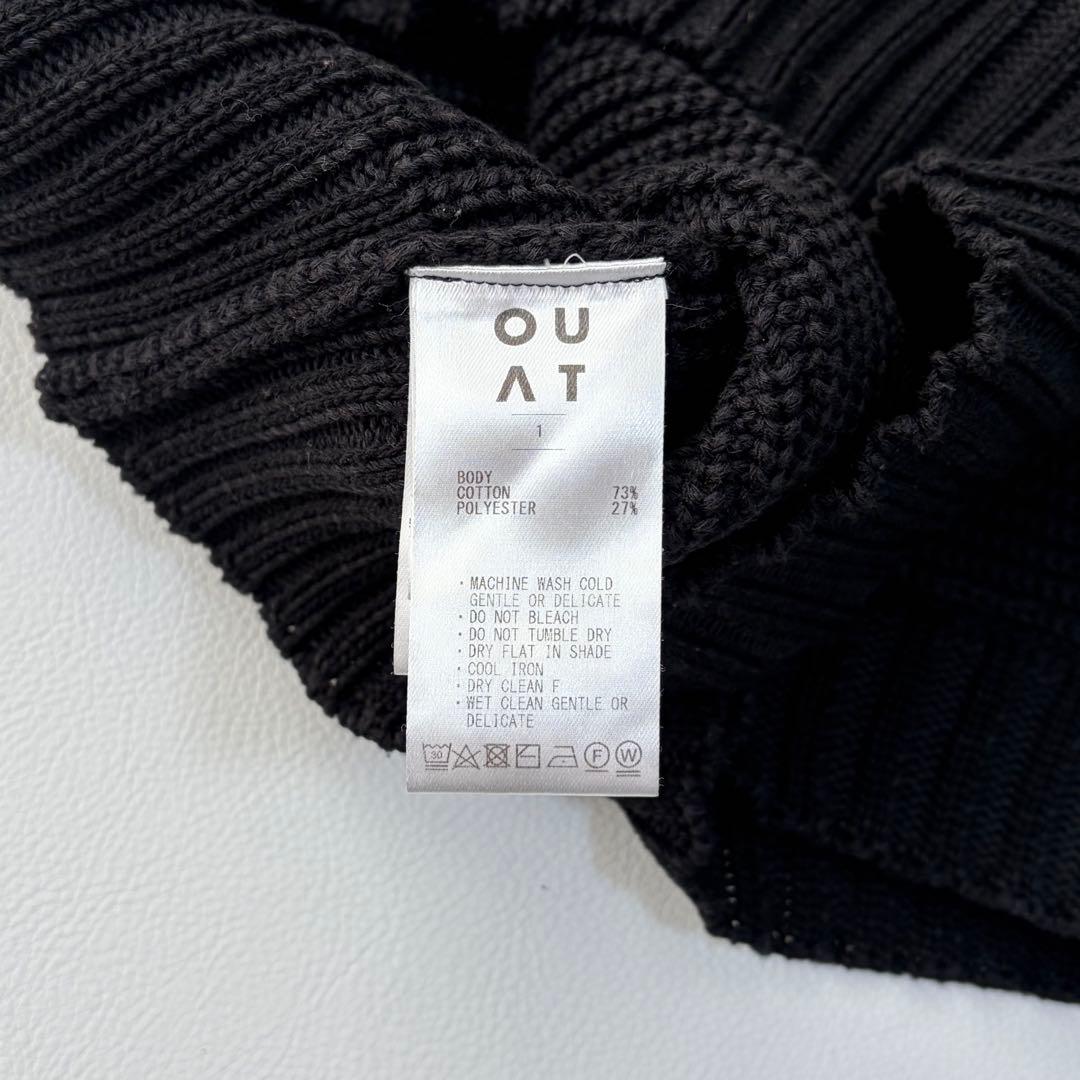 OUAT  VEST ニットベスト クロップド