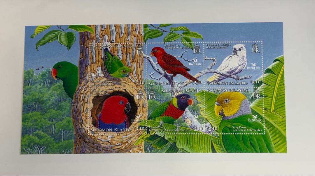 ラタトスク様リクエスト　海外切手バヌアツ、フィジー、ソロモン諸島他