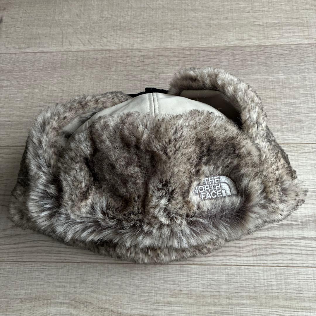 ノースフェイス インサレーション ボンバー キャップ アイボリー L