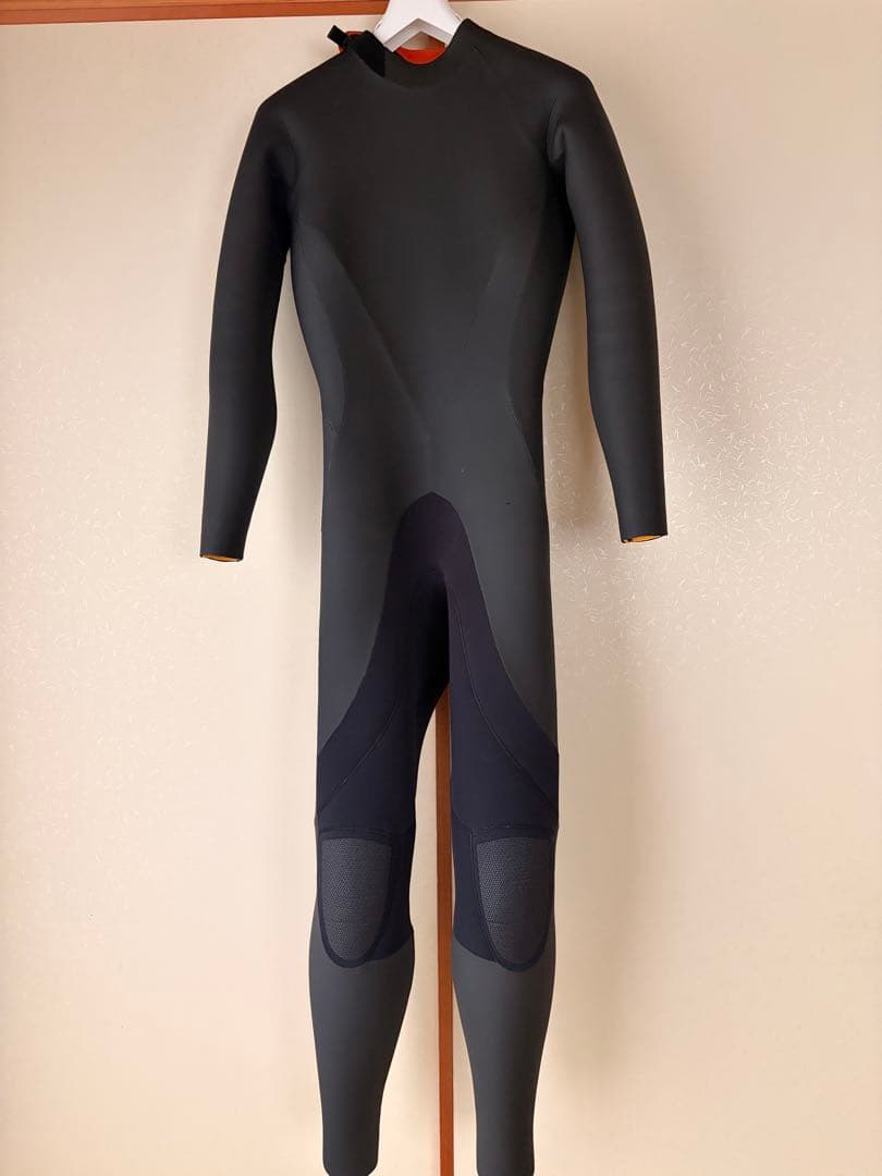 3ｍｍセミドライ/バックジップ【カール起毛素材】