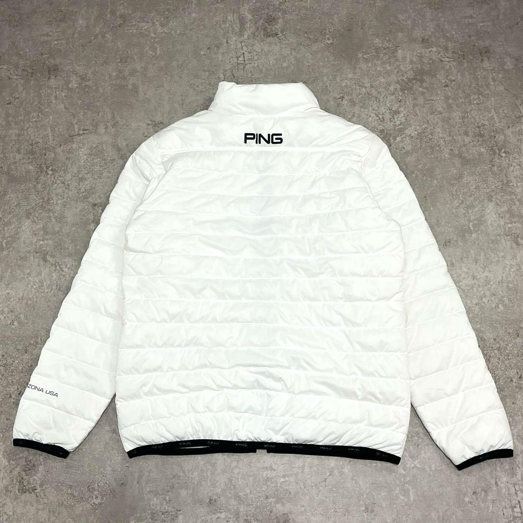 PING ストレッチラミネート 中綿 ブルゾン ジャケット M ゴルフ