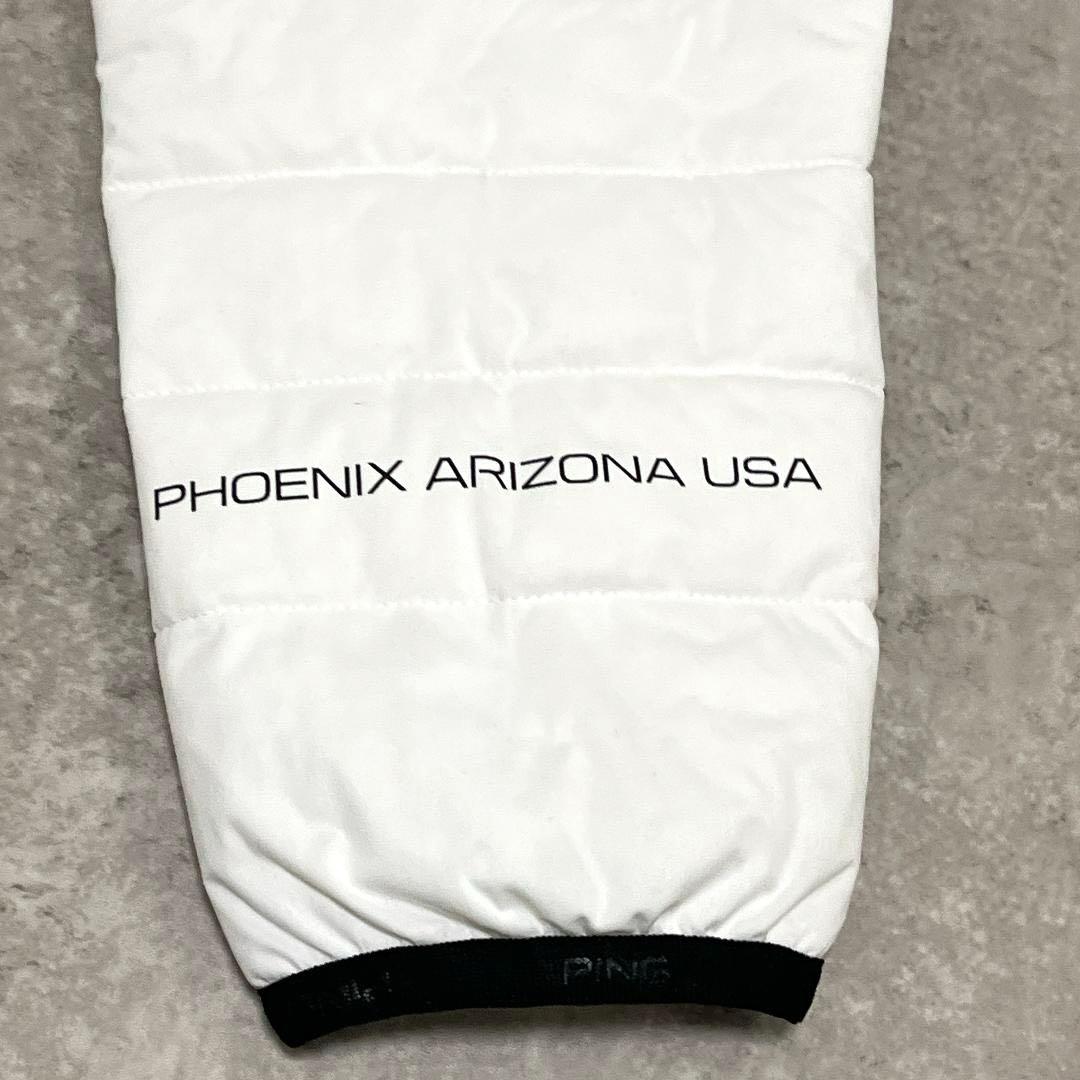 PING ストレッチラミネート 中綿 ブルゾン ジャケット M ゴルフ