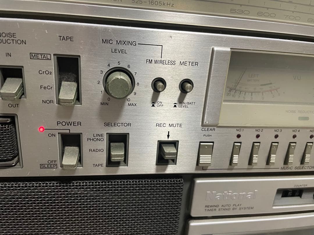 NATIONAL RX-5700 ラジオカセット動作確認済み