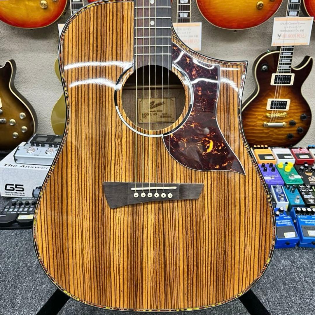 【11216】Rosso R-54 ゼブラウッド アコースティックギター