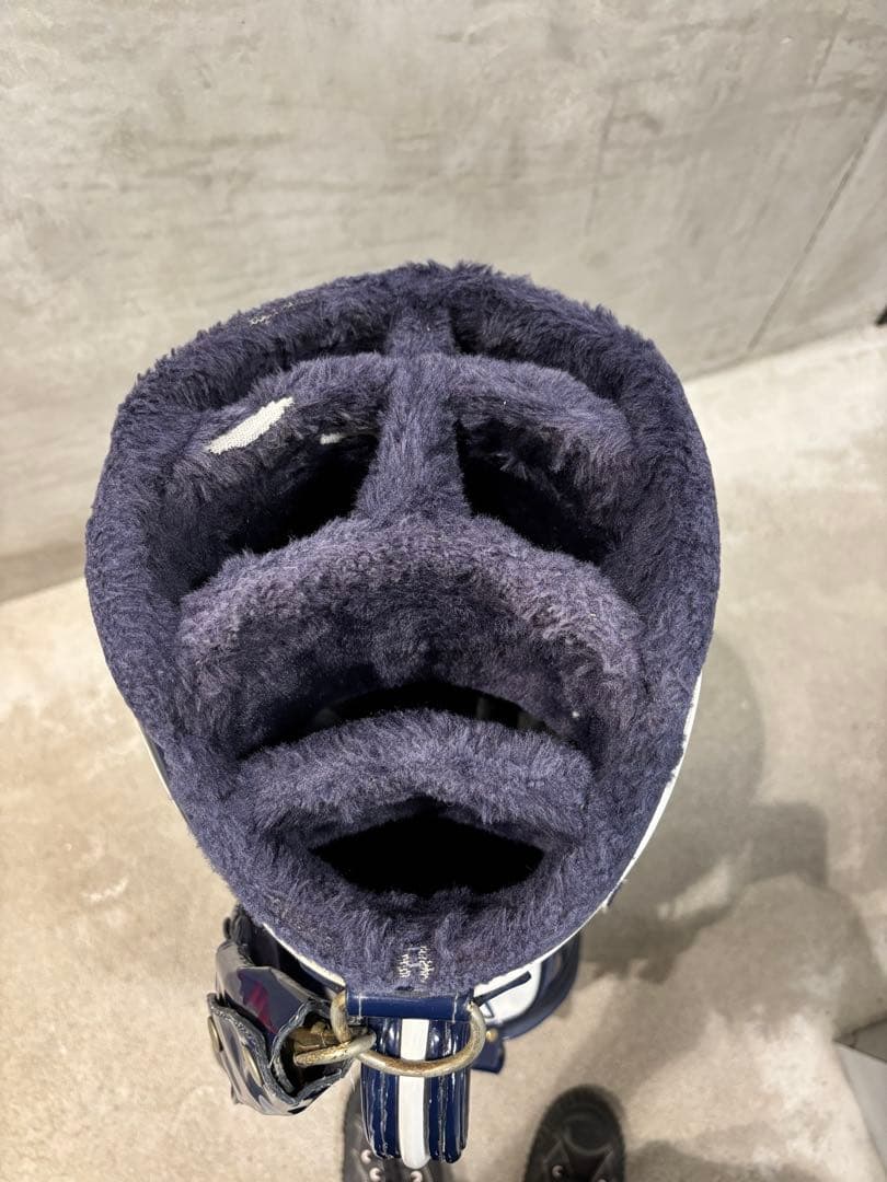 キ*デ様 PEARLY GATES キャディバッグ ホワイト/ネイビー