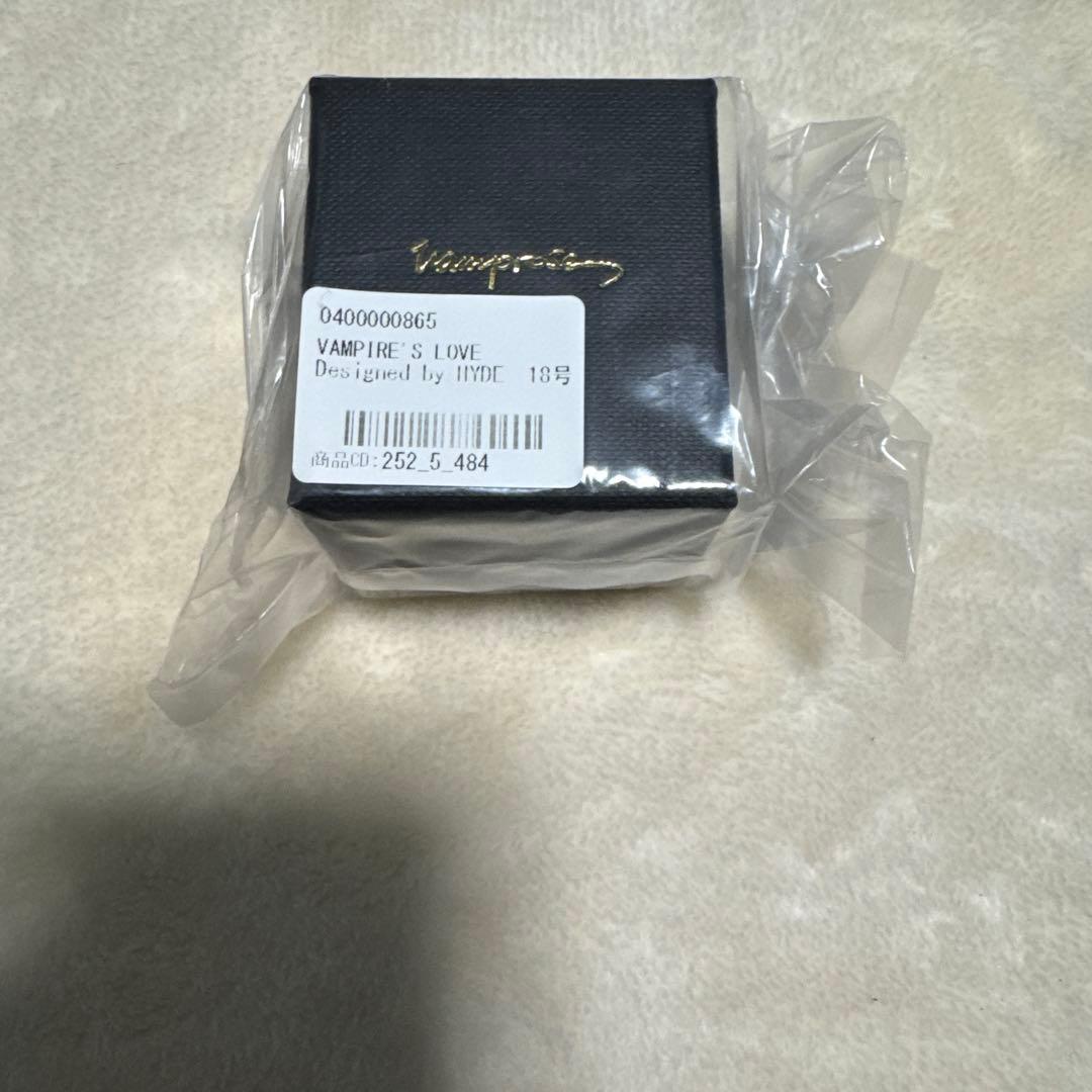 未開封　新品　VAMPIRE'S LOVE HYDE デザイン 指輪　18号