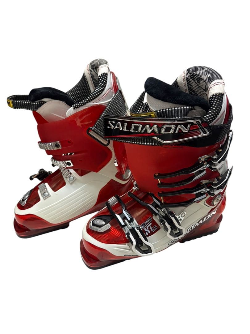 SALOMON FALCON XT CS スキー用ブーツ レッド/ホワイト 25