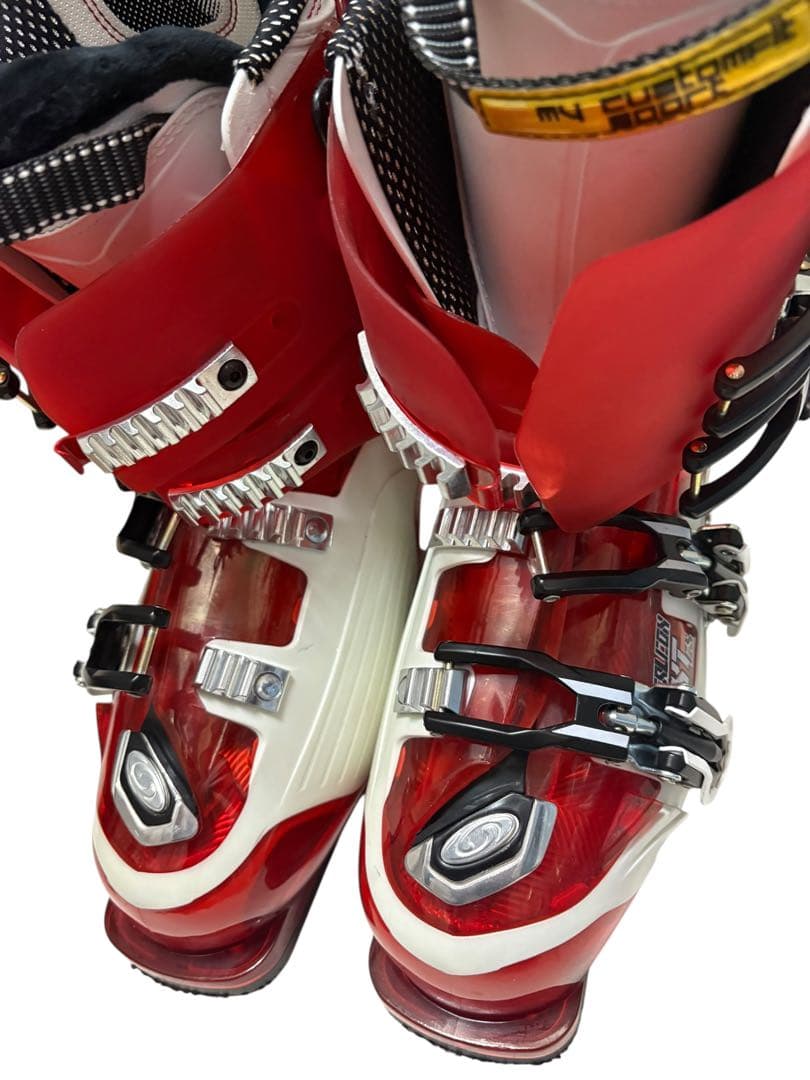 SALOMON FALCON XT CS スキー用ブーツ レッド/ホワイト 25