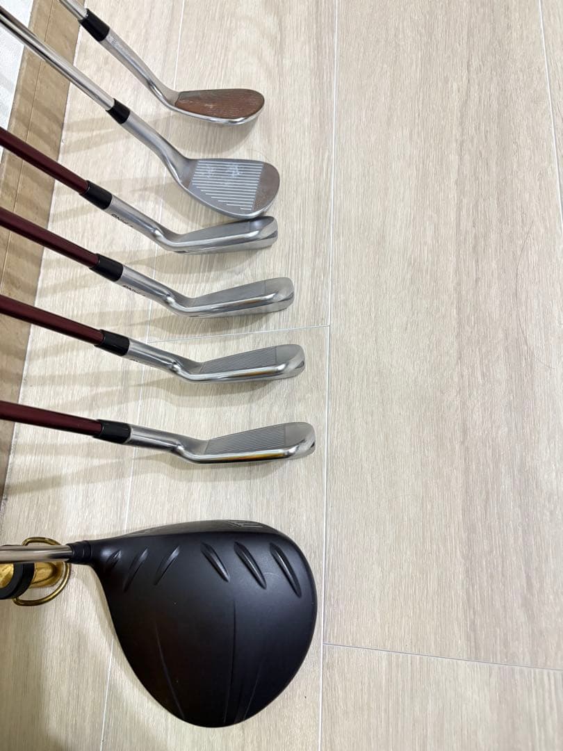 【限定品】HONMA レインボー　キャディバッグ　ping ピン クラブセット