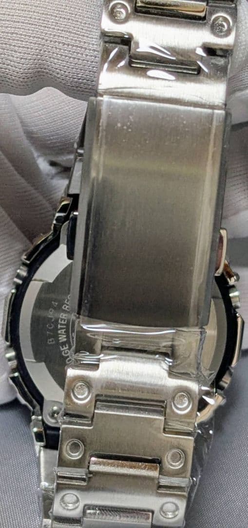 CASIO G-SHOCK GM5600フルメタルカスタム シルバー 付属品あり