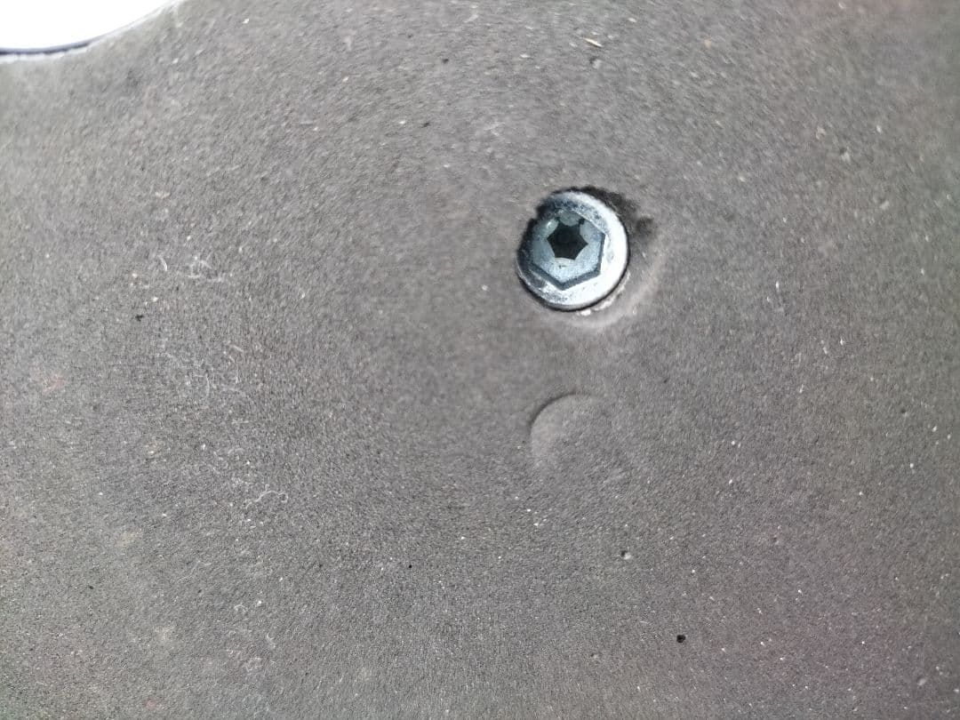 ポールパーテション ポール黒 ベルト黒 4本セット