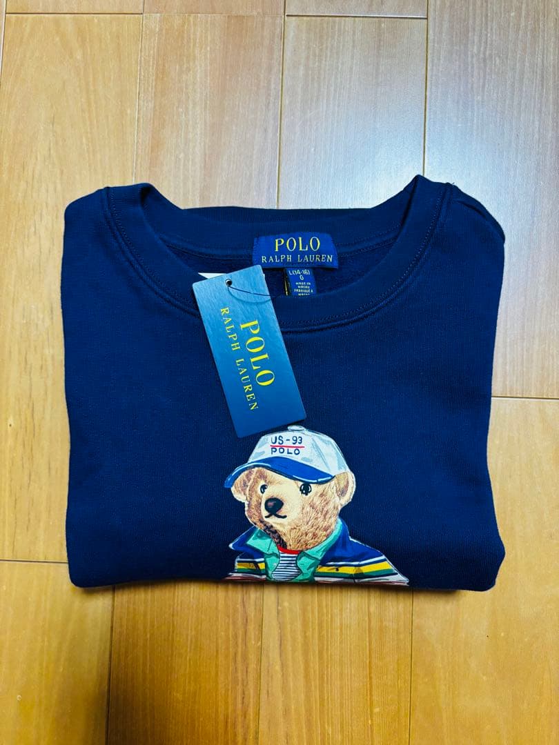 polo Ralph Lauren ネイビー スウェットトレーナー