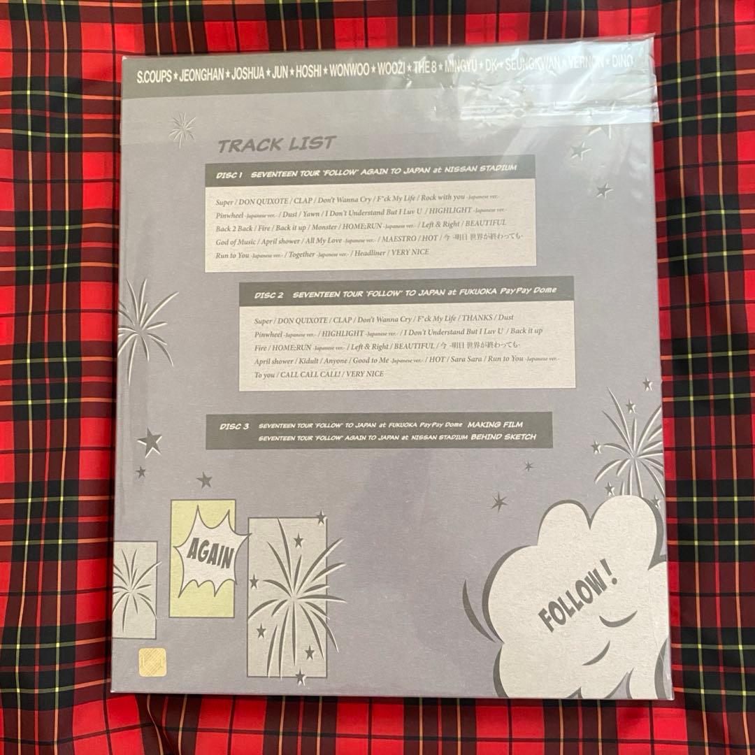 アイドル SEVENTEEN follow again BluRay