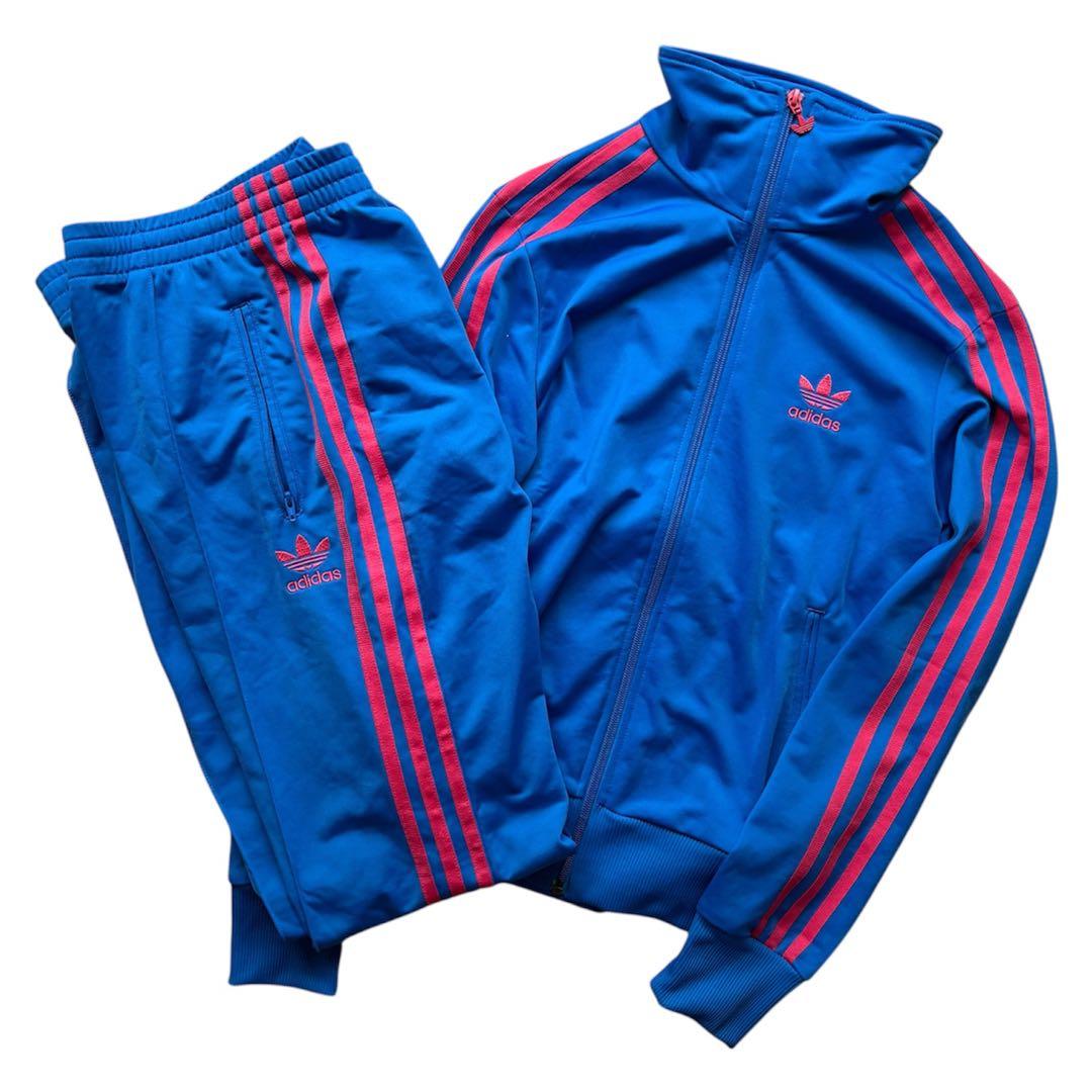 アディダス ファイヤーバード セットアップ トラックトップ ジャージ希少カラー