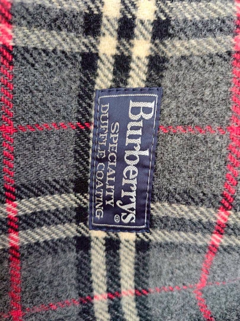 グレー ダッフルコート フード付き